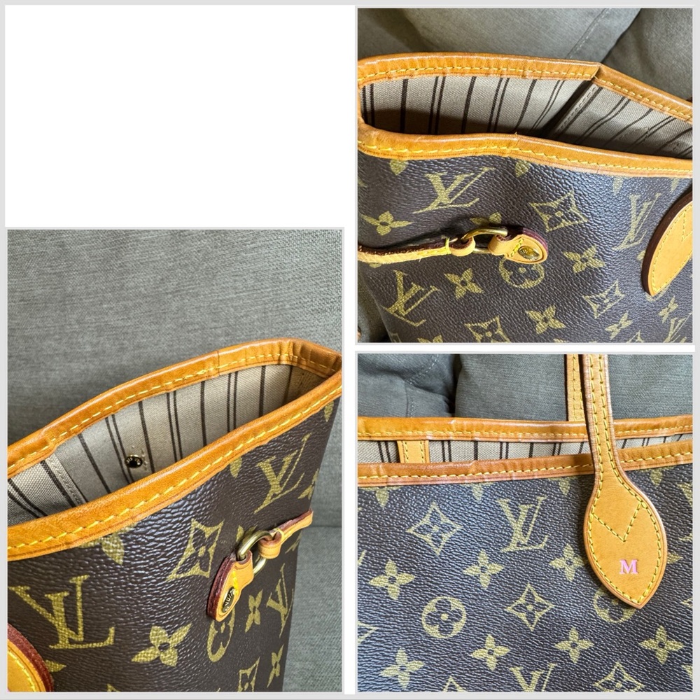 Louis Vuitton Monogram Neverfull MM Bag - Picture 11 of 12